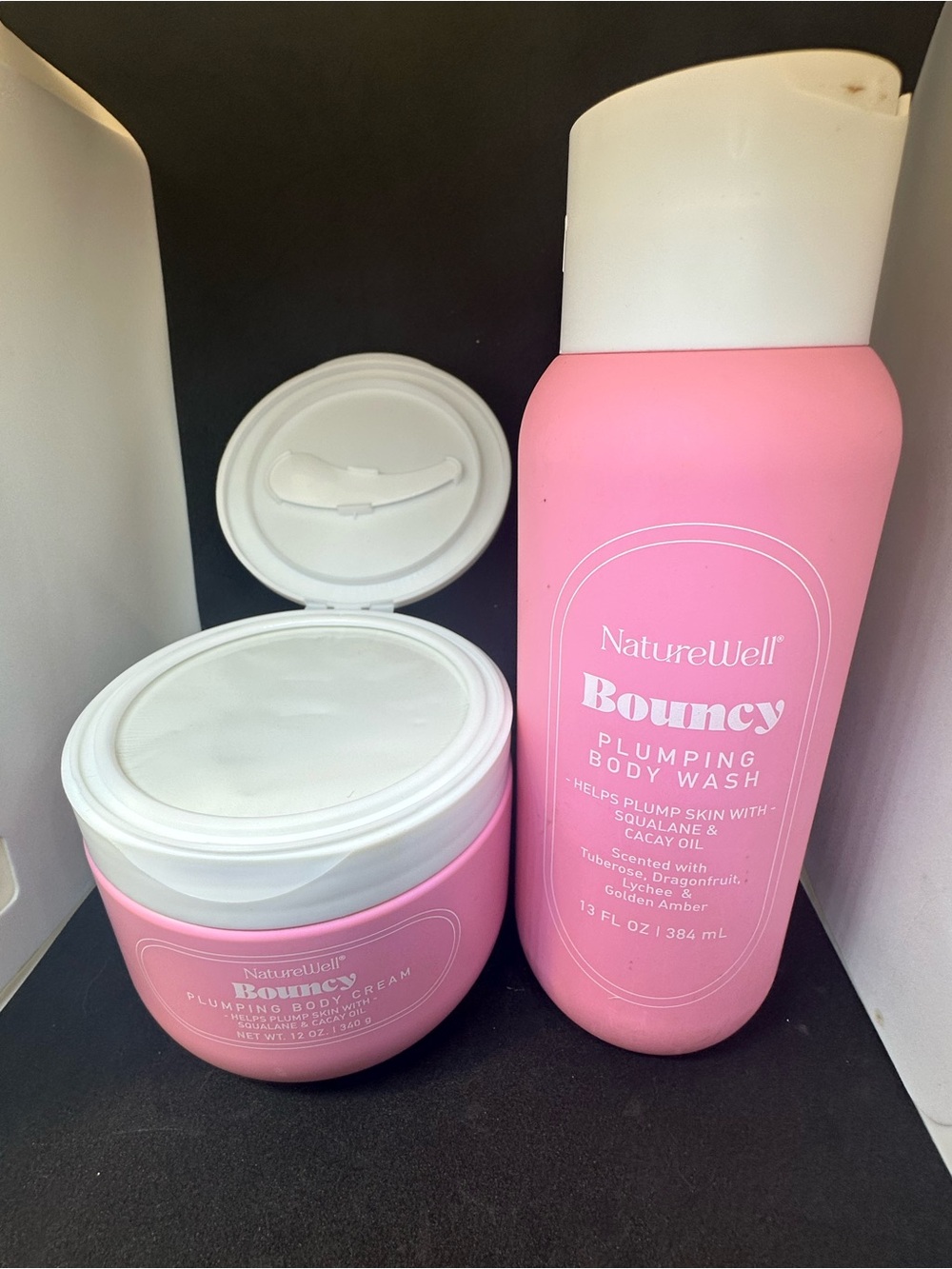 🆕 Naturewell Bouncy Plumping Body Wash & Body Cream ✨unused, sealed✨ - Picture 3 of 10